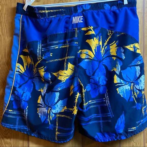 Nike Swim Wear Board Shorts Tropical Colourful possibly Vintage 100% 🔥 - Picture 5 of 7